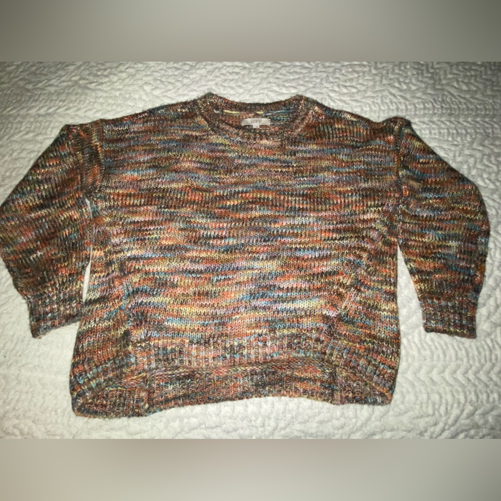 Loft colorful sweater